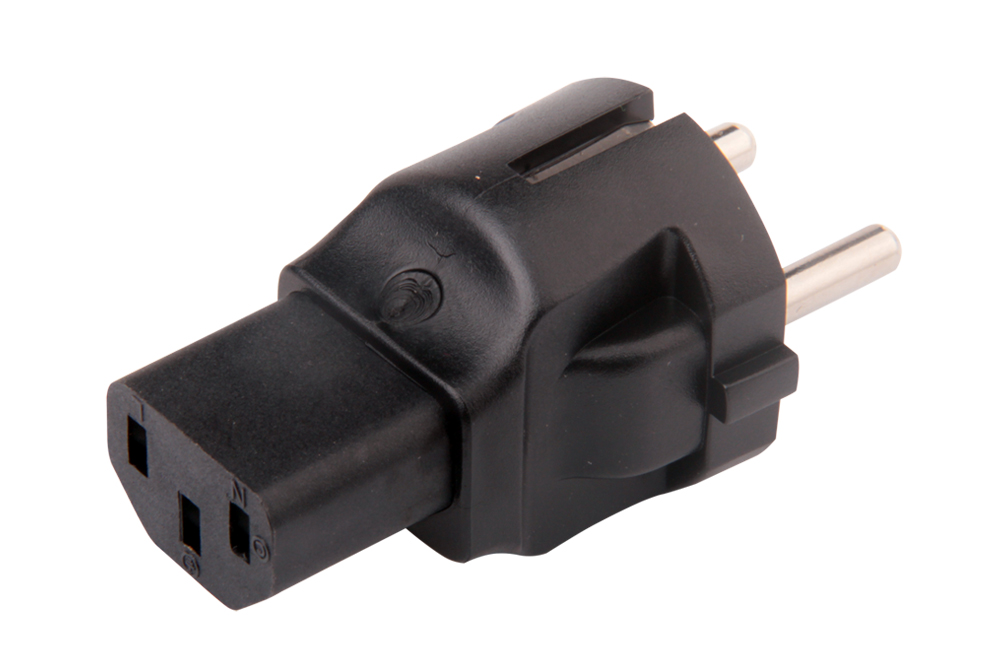 IEC C13 to Europe Adapter (YL-2212)