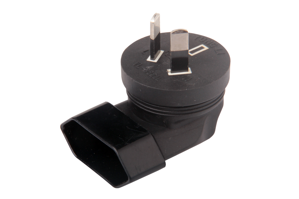 Europe Angled to Australia Adapter (YL-3622L)