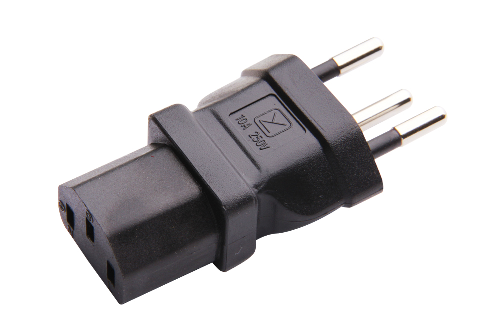 IEC C13 to Switzerland Adapter (YL-4612)