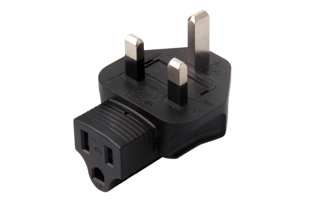 USA to UK Adapter (YL-6115L)